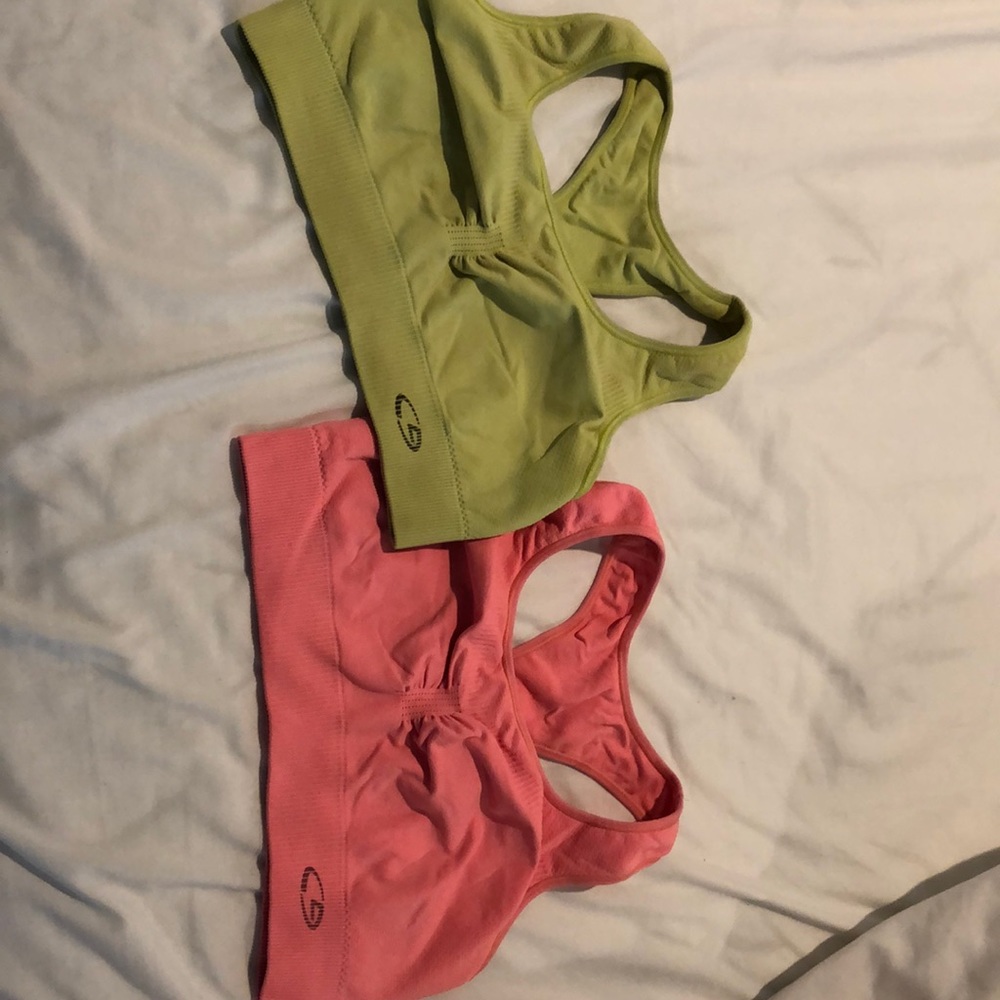 Lot of 2 Champion sports bras